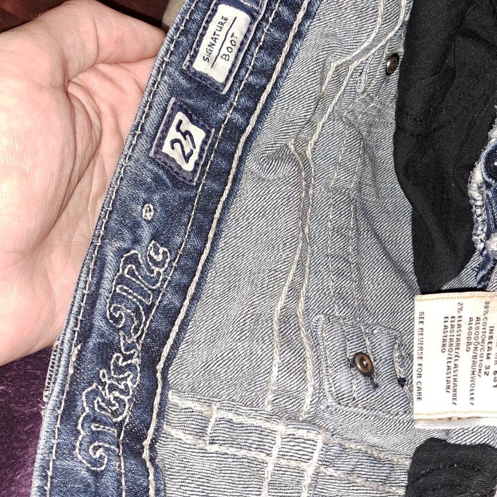 MissMe solid denim size 25